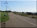 Path alongside Sovereign Beach, Eastbourne in BN23 6ED