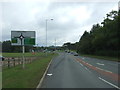 Gayton Road (A1076) approaching roundabout on the A149 in PE30 4XU