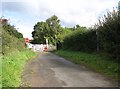 Gated level crossing on Lower Spinks Lane in NR18 0SR