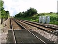 View along the railway line to Norwich in NR18 0SR