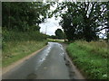 Bend in the road towards Swanton Morley in NR20 4PS