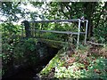 Footbridge over Brocksford Brook in Somersal Herbert