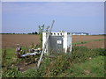 Irrigation control box on Newspring Farm in SG18 9SX