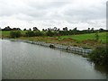 Repaired bank, Leicester section of the Grand Union Canal in LE17 6FJ