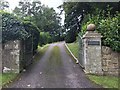 Drive entrance to Llansannor House in CF71 7RW