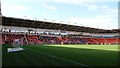 The Stanley Matthews west stand at Bloomfield Road in FY1 5NH