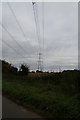 Electricity Pylons off Narford Road in PE32 1UA