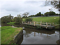 Disused swing bridge (no.44) on the Leeds - Liverpool Canal in WN6 9AT