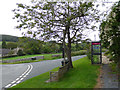 Phone box and disused bus stop, Marske in DL11 7LX