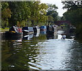Narrowboats on the Grand Union Canal in LE7 1NR