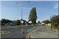 Cones on Hessle Road in HU4 6QL