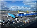 Aeroplanes at Birmingham International Airport in B37 7HB