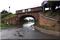 Thurston Station Bridge on New Road in IP31 3GJ