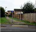 Footpath and cycleway in suburban Didcot in OX11 9RX