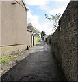 Back lane in Trealaw in CF40 2UF