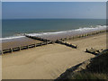 Groyne and revetments near Walcott in NR12 0NA