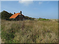 Remaining house at Happisburgh in Happisburgh