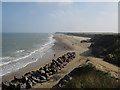 Beach south of Happisburgh in Happisburgh