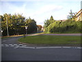 Fairlands Way at the junction of Pacatian Way in SG2 0JQ
