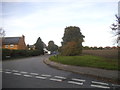 Church Street at the junction of High Street, Guilden Morden in Guilden Morden