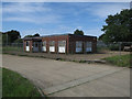 Fenced off building, Hardwick Industrial Estate in PE30 4QJ