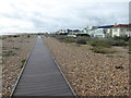 The boardwalk on Shoreham Beach in BN4 5HT