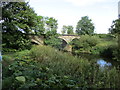 Disused railway bridge over River Swale in YO61 2PG