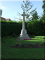 War memorial in Weasenham St Peter in PE32 2TQ