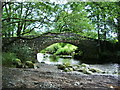 Bridge over the River Derwent at Longthwaite Farm in Borrowdale