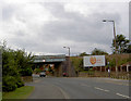 Leeds to Sheffield railway bridge on Hunningley Lane. in S70 3FE