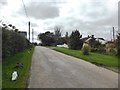 The road through Chilla in EX21 5XE