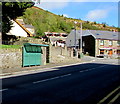Howard Street bus stop and shelter, Clydach Vale in CF40 2DX