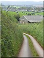 Thatcher's Lane, looking south to Thorverton  in EX5 5DN