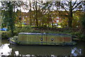 Narrowboat in need of TLC, below Harlow Mill Lock in CM20 2DP