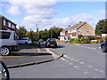Harvington Road Junction in DY3 1AB