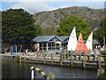 Coniston Ferry Landing from the Steam Yacht Gondola in LA21 8HB
