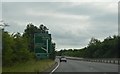 A24 approaching Ashington Junction in Ashington (Horsham)