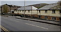 Brithweunydd Road houses partly below road level, Trealaw  in CF39 0BL