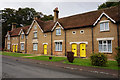 Almshouses on Biggleswade Road, Upper Caldecote in SG18 9DJ