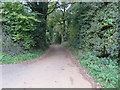 Lane from Sole Pond Farm to Aerodrome Road in CT18 7AT