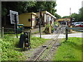 Approaching Rudyard Station on the Rudyard and Leek Railway in ST13 8PG