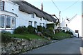 Thatched cottages, Coverack, Cornwall in TR12 6TF