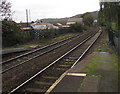 Railway south of Treforest station in CF37 1UD