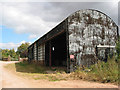 Corrugated barn at Ingestone in HR9 6RA
