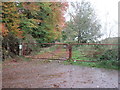 Gate at Kinnordy Estate in DD8 5EW