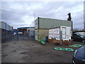 Industrial estate on Crow Lane, Chadwell Heath in RM8 1LT