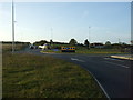Roundabout on the A149 near Heacham in PE31 7JY