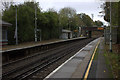 Holmwood station looking North East towards London in RH5 4RA