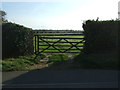 Field entrance off Docking Road, Ringstead in Ringstead (King's Lynn and West Norfolk)