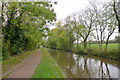 The Trent and Mersey Canal north of Barlaston in ST12 9DH